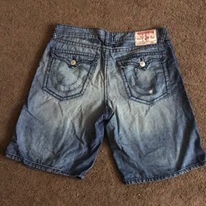 mens denim swimsuit